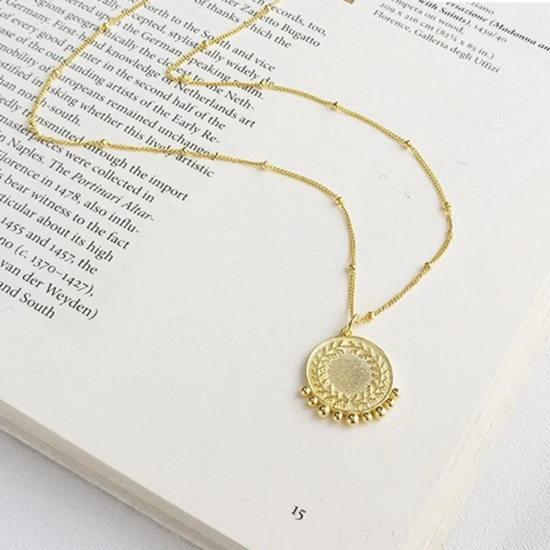 Женское Ожерелье с кулоном из серебра 925 пробы в готическом стиле|Ожерелья| |