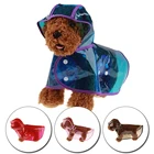 Непромокаемый прозрачный дождевик для собак, дождевик для XS-XL, весенне-летняя одежда для собак, аксессуары для домашних питомцев, щенков