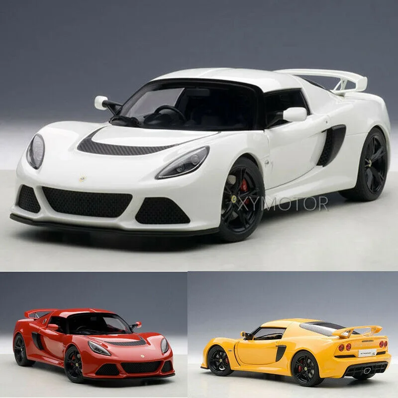 

New 1:18 AUTOart For LOTUS EXIGE S Diecast Car Model Sports Car Gift Collection Ornament White/Red/Yellow Metal,Plastic,Rubber
