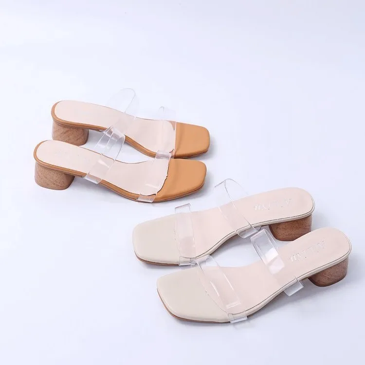 

Summer Slipper Sandals Fashion Hgih Heels Open Toe Crystal Sandals Ladies Rhinestone Bohemia Beach Flip Flops Sandalias Mujer