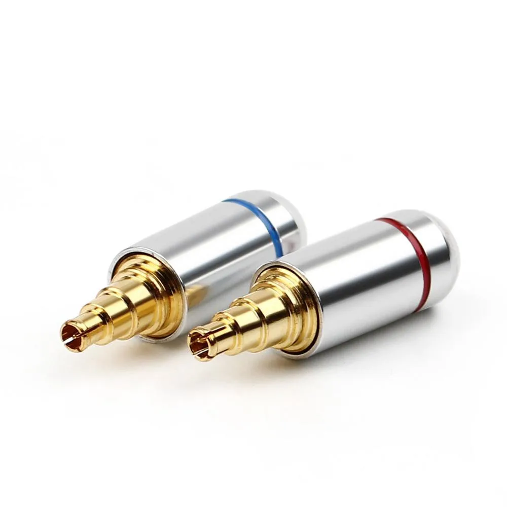 

5pair Hifi Earphone Pin Connector Gold Plated Beryllium Copper Metal Plug For IE40 Pro Headset DIY Audio Headphone Upgrade Plugs