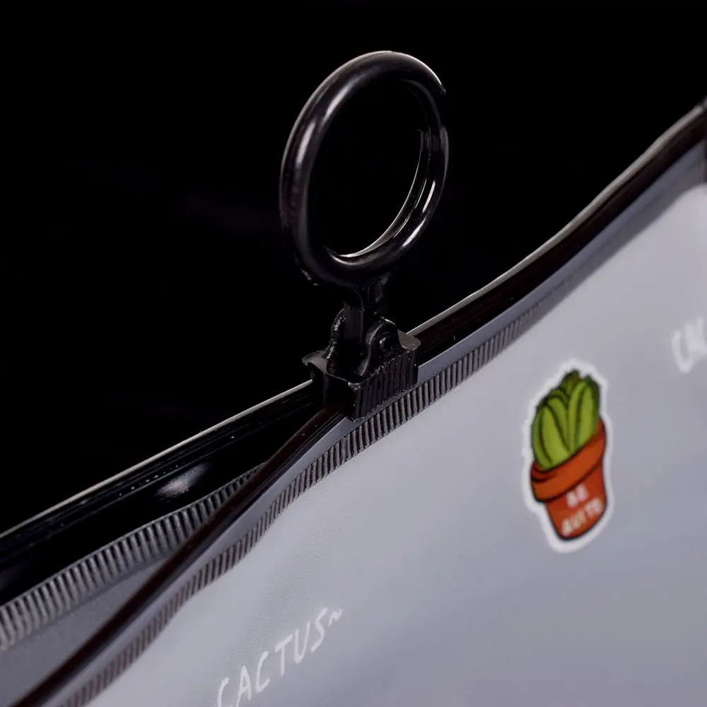 

Fresh Cactus Transparent Scrub Cosmetic Bag Travel Makeup Case Ladies Make Up Organizer Storage Pouch Toiletry Women Wash Kit