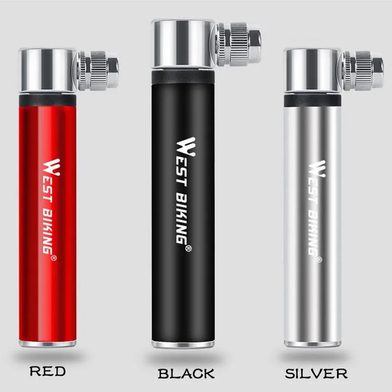 Ручной мини-насос для велосипеда портативный насос для велосипеда с иглой шланг аксессуары противоударное световое покрытие шина сплава.