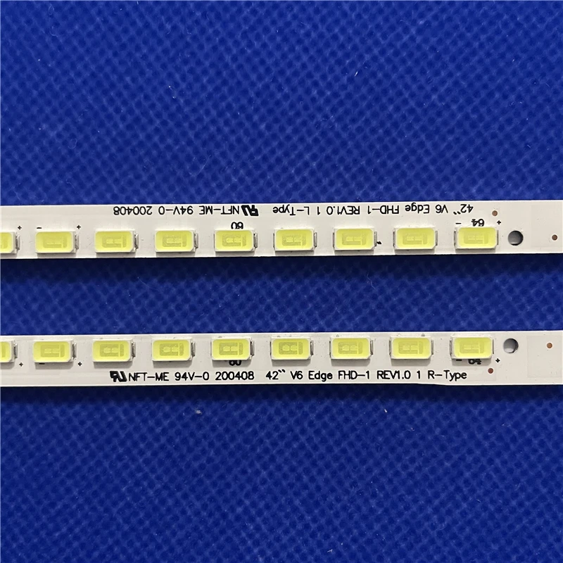 Светодиодная лента для бадлайта 2 светодиодный т. 42 &quotV6 Edge FHD-3 REV1.0 L R-Type 3660L-0374A |