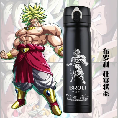 W OUSSIRRO Dragon Ball DBZ тема термос чашка Сон Гоку вегита чистый цвет кружки чашка кухонный инструмент подарок - Цвет: W