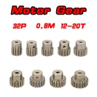 Мотор-Шестерня из алюминиевого сплава, 32P m0, 8 3,175 мм 12T 13T 14T 15T 16T 17T 18T 19T 20T 7075 для мотора 110 RC-модели автомобиля