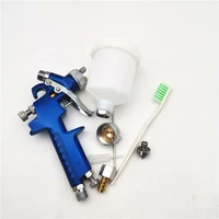spray gun with 0 8mm and 1 0mm nozzle h 2000 professional hvlp mini air paint airbrush for painting car aerograph
