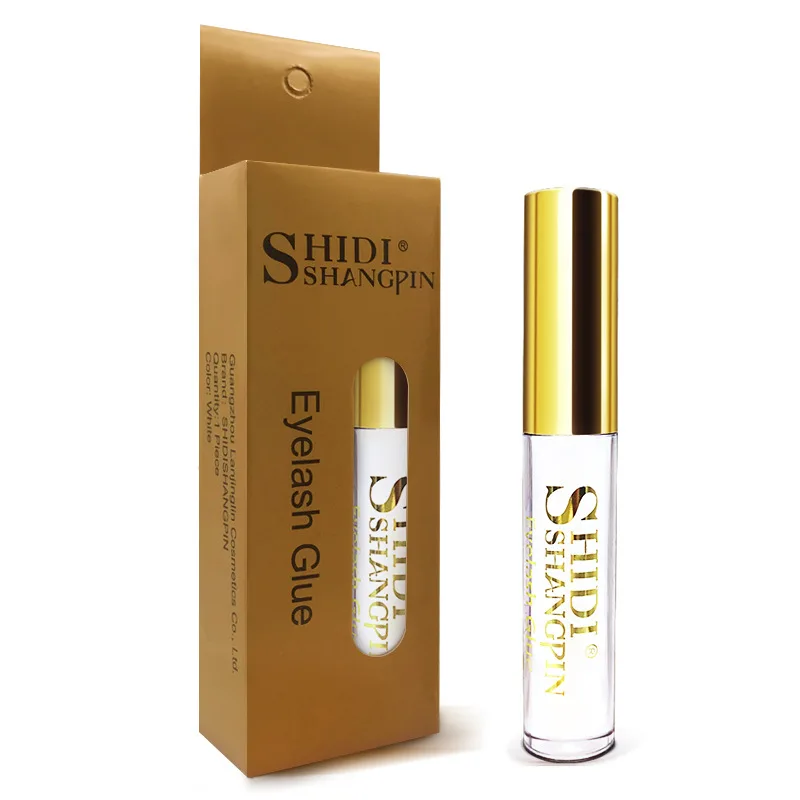 ShiDiShangPin 5 мл клей для ресниц гипоаллергенный белый или черный медленно сохнет |