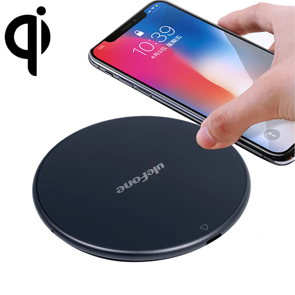 Ulefone UF002 Qi Беспроводное зарядное устройство для iPhone Samsung Xiaomi Huawei 10W Blackview DOOGEE