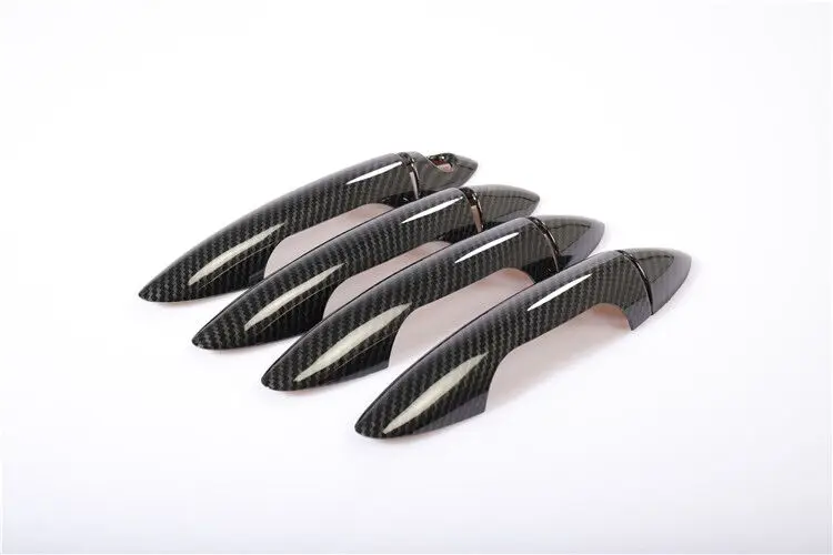 

Для HYUNDAI SOLARIS 2010 2011 2012 2013 2014 2015 углеродное волокно Автомобильная дверная ручка Крышка отделка наклейка Стайлинг Аксессуары