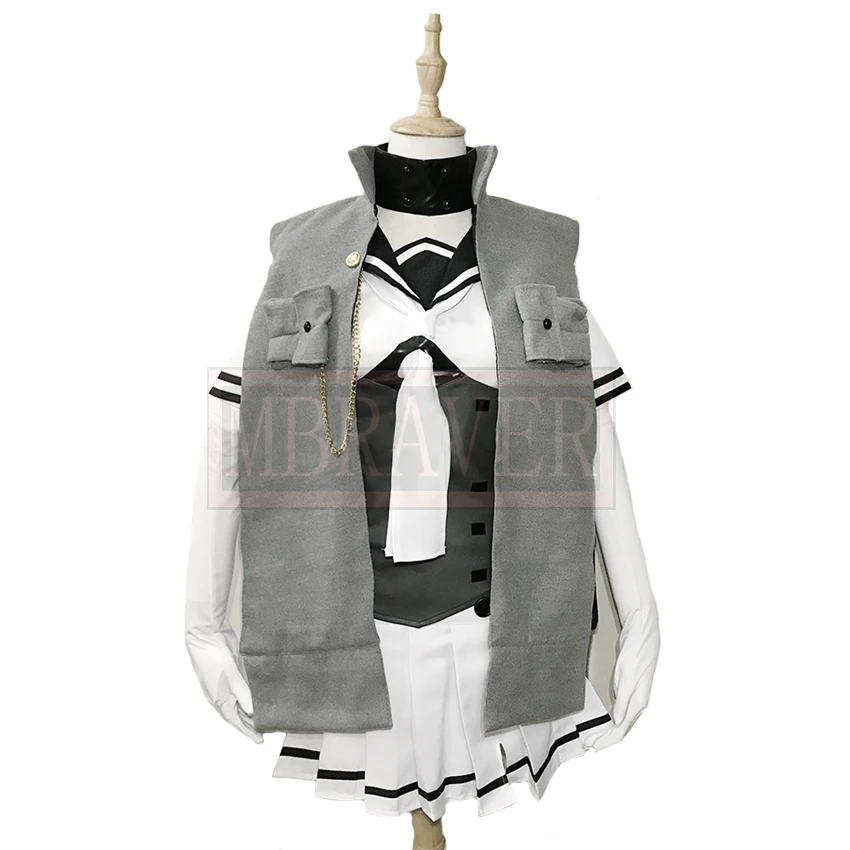 Коллекция Kantai Suzutsuki униформа костюм для косплея женский на Хэллоуин любой размер