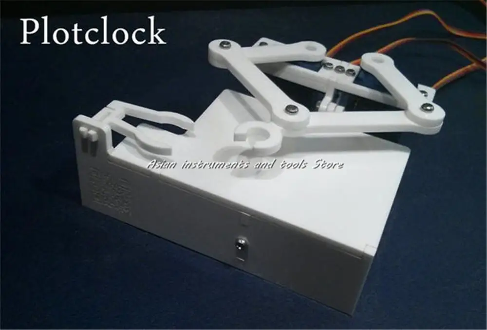 Open Source Arduino Plotclock Small Base Clock Manipulator Writing Drawing Diy Robot Maker Pragramming STEM Toy Parts | Инструменты