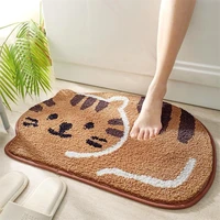 cartoon bathroom carpets soft absorbent anti slip bath mat doormat entrance hallway floor rugs living room bedroom kitchen mat