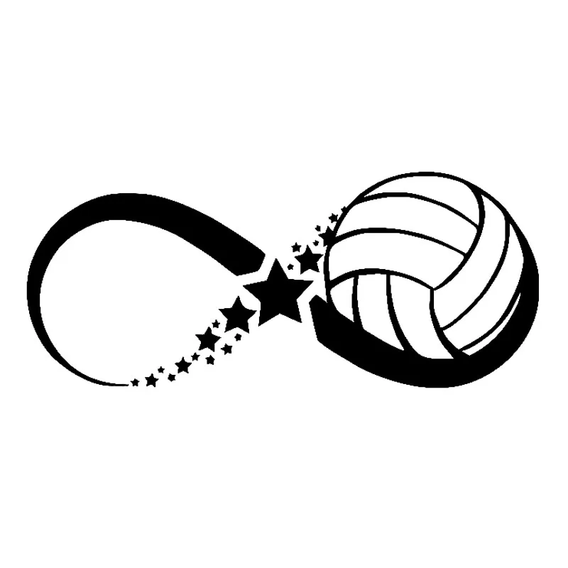 

Автомобильная наклейка звезда Автомобильная наклейка волейбол черный/серебристый ПВХ наклейка 14,4 см * 6,2 см