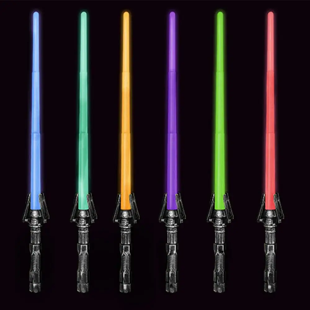 Двойной светодиодный меч оружие косплей световой для мальчиков Игрушки | и хобби