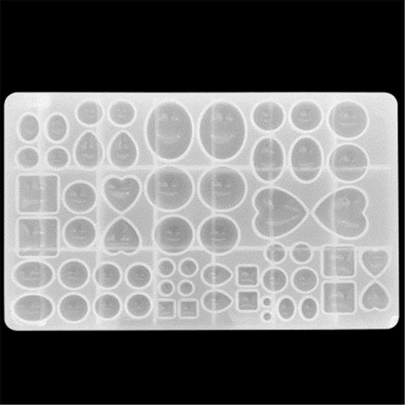 

DIY украшения дома силиконовая форма драгоценный камень кулон литье прессформы эпоксидный кристалл ожерелье формы высокое зеркало ювелирны...