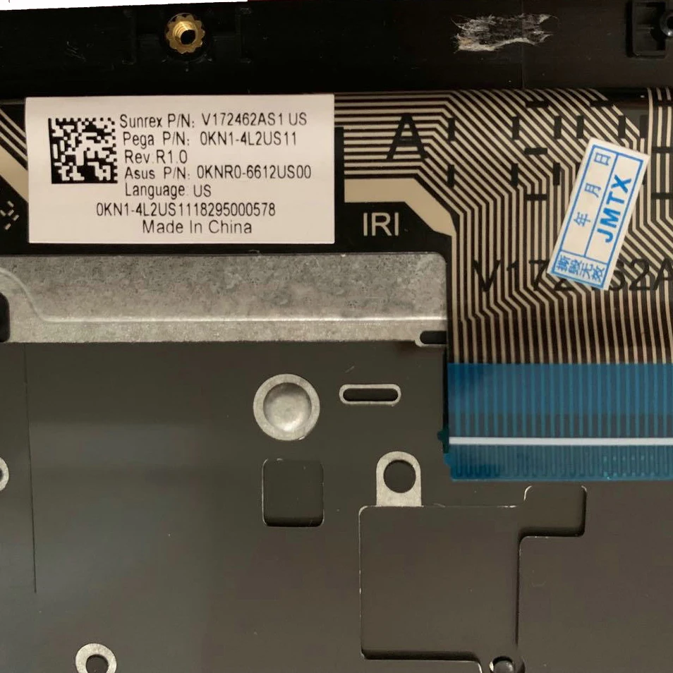 Оригинальная клавиатура с подсветкой US Корпус Корпуса подставка для рук Asus ROG