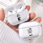 Чехол для наушников Zero Two Люси Waifu Megumin, прозрачный защитный чехол для AirPods Pro, футляр для зарядки Airpods Pro