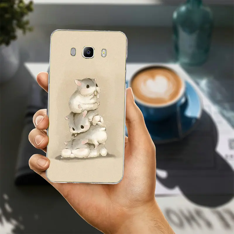Прелестный Забавный свинки для Samsung Galaxy A3 A5 A7 A8 J1 J3 J4 J5 J6 J7 J8 2015 2016 2017 2018 Fundas мягкий