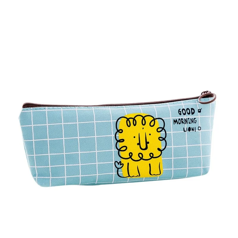 

1PC Kawaii Fabric Pencil Bags School Pencil Pouch Creative Large Size Storage Bags for Students Cute School Supplies