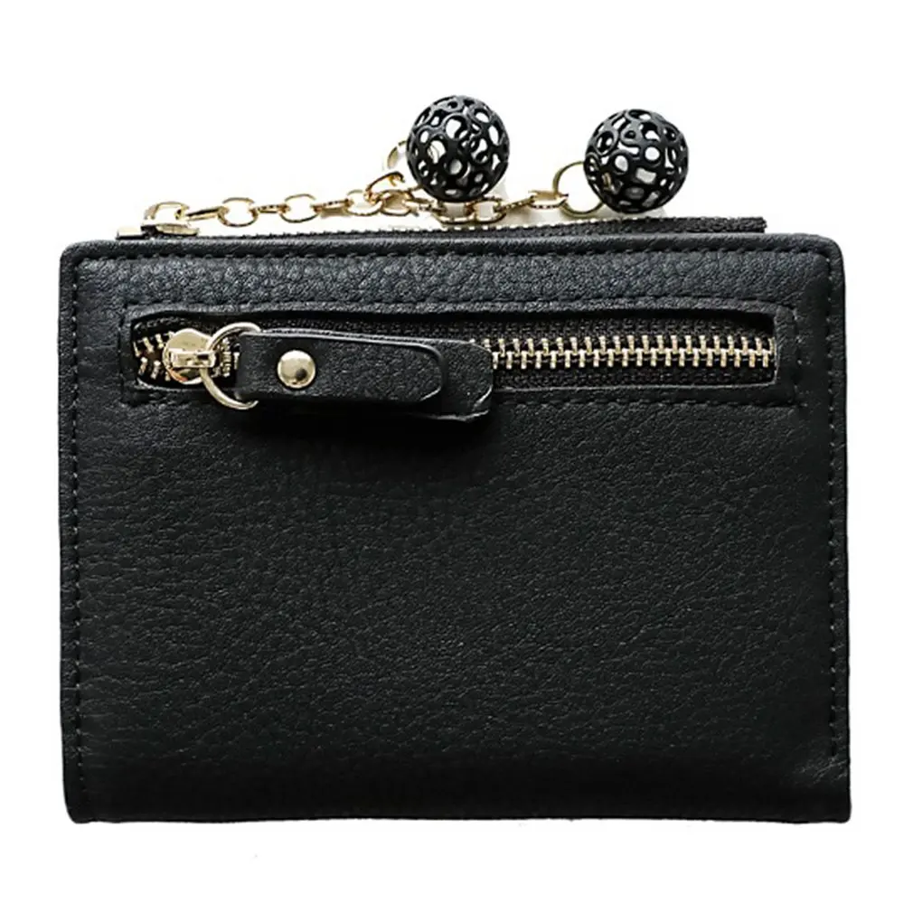 

Practical Banknote Folder Women Wallet Female Short Wallet Multi-function Folding Purse Female's Gift