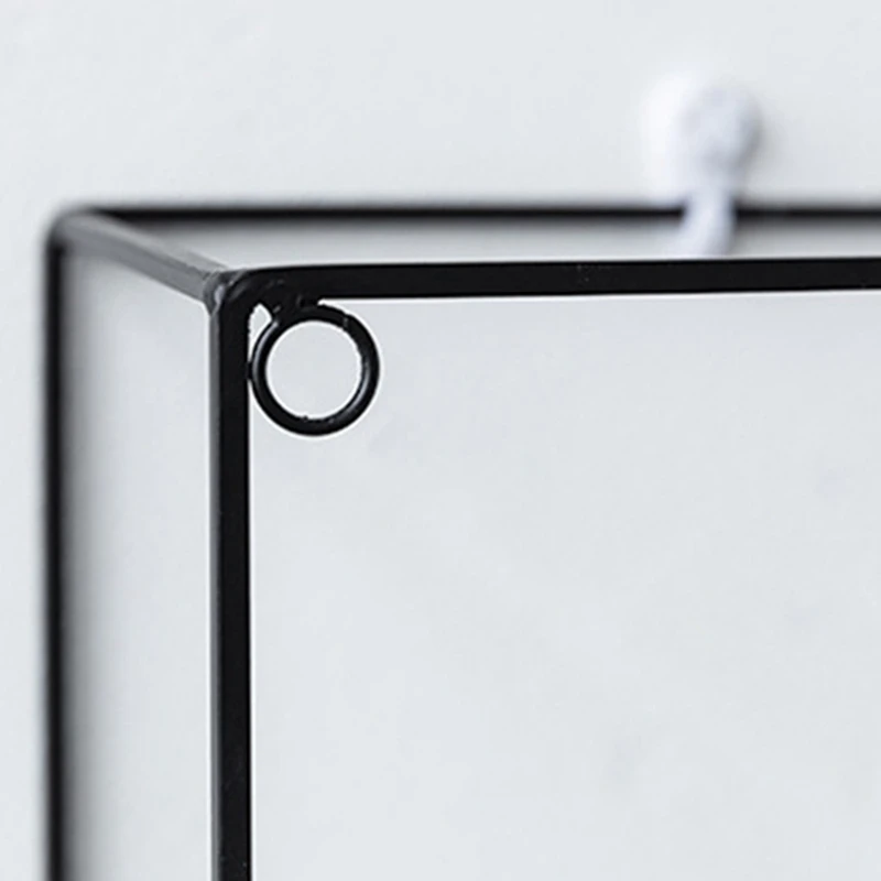 

Set Of 3 Decorative Wall Shelves, Metal Hanging Shelves To Decorate the Wall,Floating Shelves for the Kitchen, Bathroom