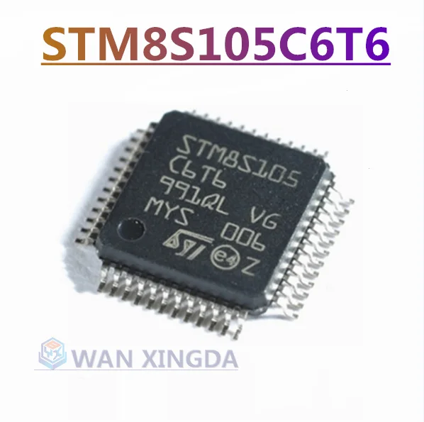

Original authentic STM8S105C6T6 package LQFP-48 MCU microcontroller chip IC