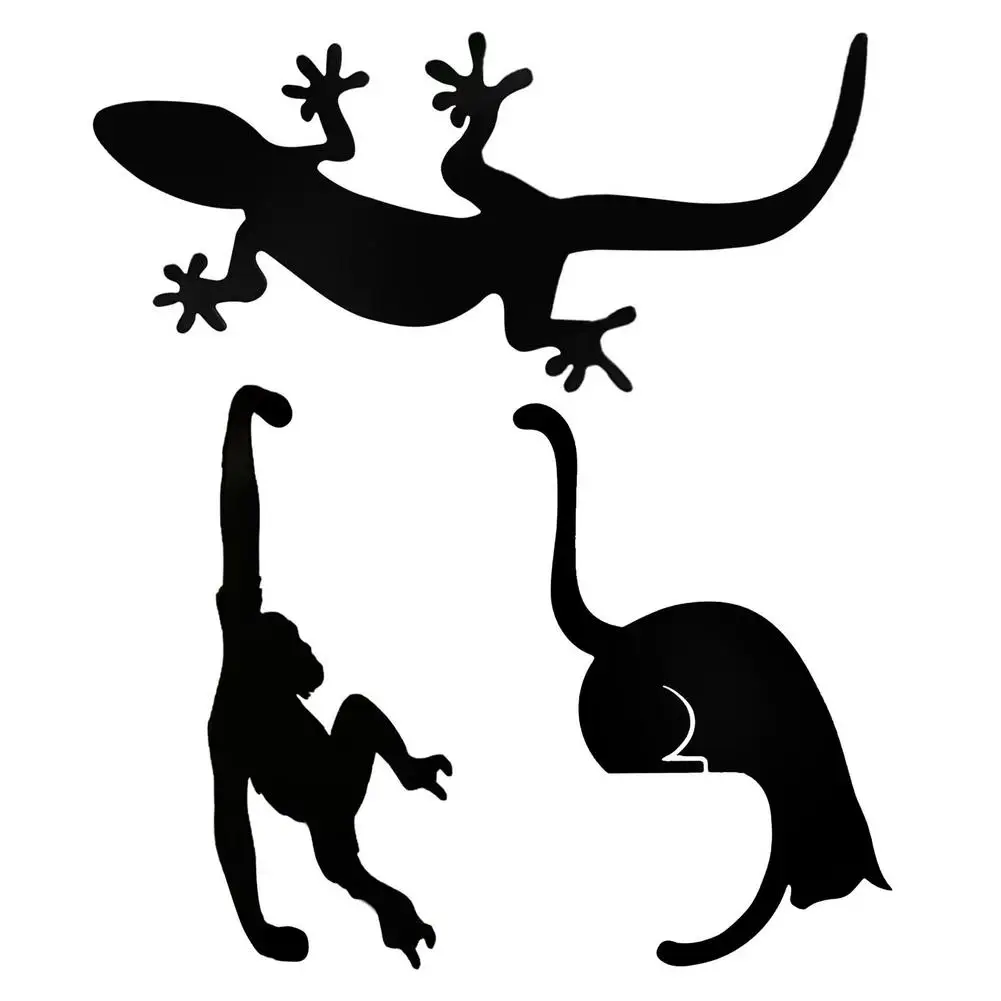 

Wall Mounted 3D Animal Wall Hanging Hook Hanger Bag Keys Clothes Holder Wall Mounted Key Holder Wall Key Rack Leash Hanger