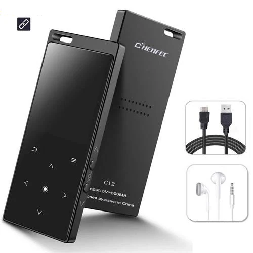 standard MP4-плеер 16 Гб Встроенный динамик Сенсорная Кнопка HIFI без потерь Музыкальный плеер с fm-радио, рекордер, поддержка sd-карты до 128 ГБ - Цвет: standard