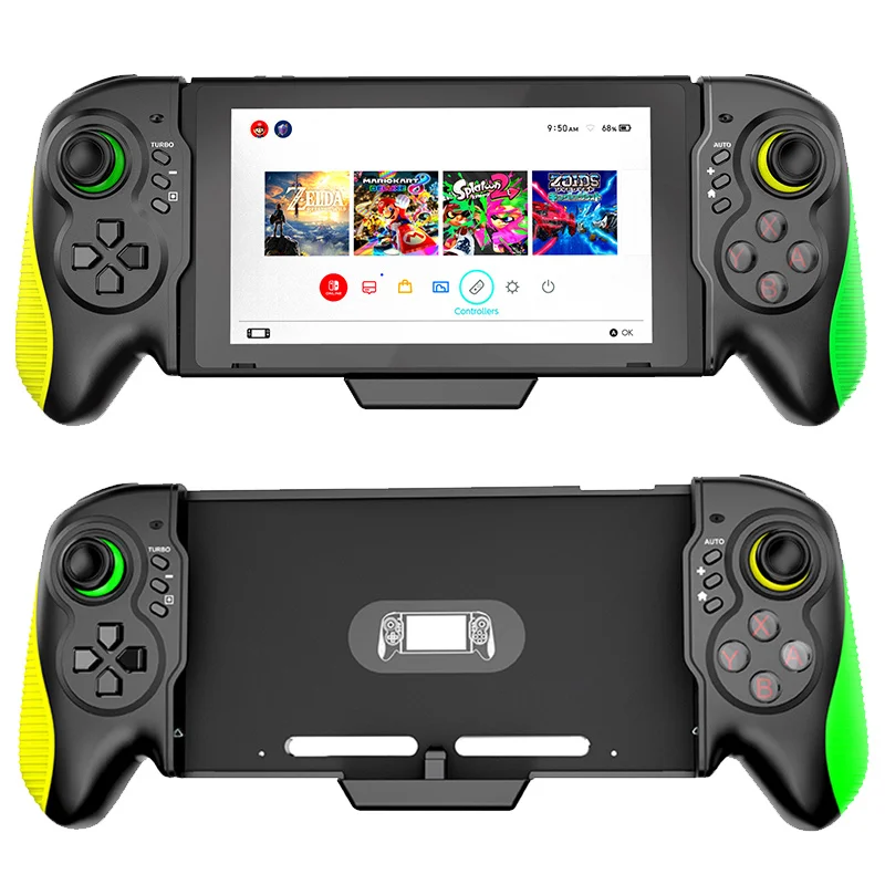 

Захват для геймпада switch pro и контроль вибрации двух шестиосевых двигателей NS switch
