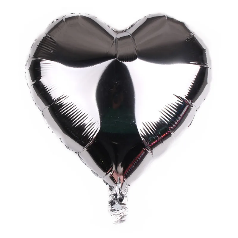 

Wedding Party Decoration Inflatable Foil Heart Balloons For Valentines Day Decor Supplies