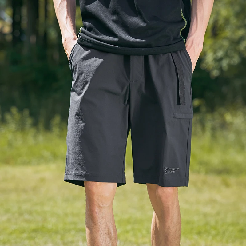 Пионерский лагерь Новые летние шорты брендовая мужская одежда solid бермуды Шорты