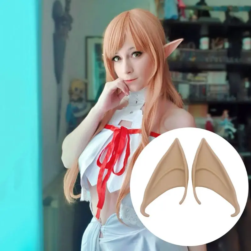 1 пара вечерние МОВ на Хэллоуин эльфийские уши эльфийского аниме сказочные