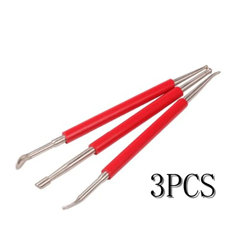 

3Pcs/set Stainless Steel DIY Clay Sculpting Tools Ball Stylus Polymer Clay Pottery Ceramics Sculpting Modeling Handmade Tool
