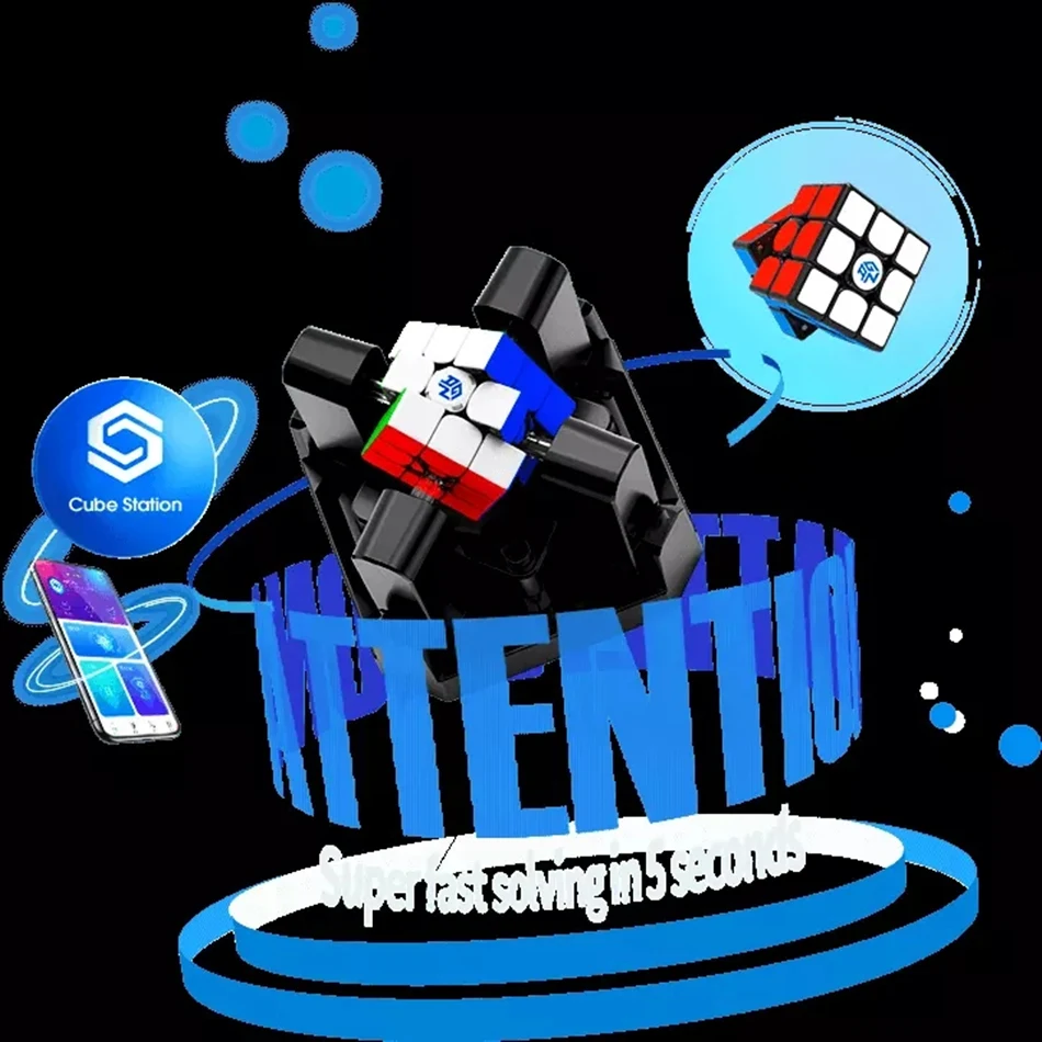 

GAN 356 i2 Intelligence cube 3x3x3 GAN Cube Magnetic cube 3x3 Profissional Speed cube GAN 356 i V2 Smart cube GAN356 i 2 Cube