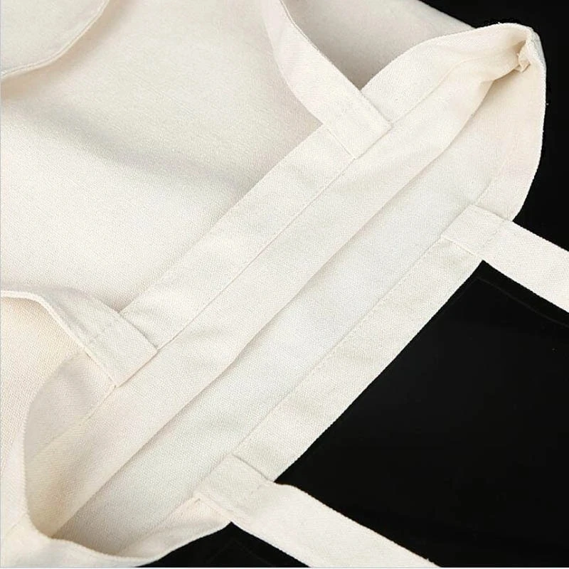 Kpop Women Canvas Bag Shopper Kawaii Printing Female Cotton Cloth Handbag Tote Harajuku Print Reusable Shoulder Bags | Багаж и сумки