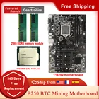 Материнская плата B250 BTC для майнинга с поддержкой LGA1151 DDR4, максимум 16 ГБ, материнская плата 12 PCIE GPU для майнинга ETH для материнской платы BTC EHT