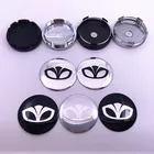 4 шт. 56 мм или 60 мм Daewoo логотип автомобиля колесо Центральная крышка обода значки наклейки Авто переводка креативное украшение эмблема стикер