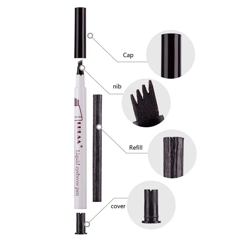 1 шт. эскиз жидкий карандаш для бровей водостойкий не выцветающий многоцветный