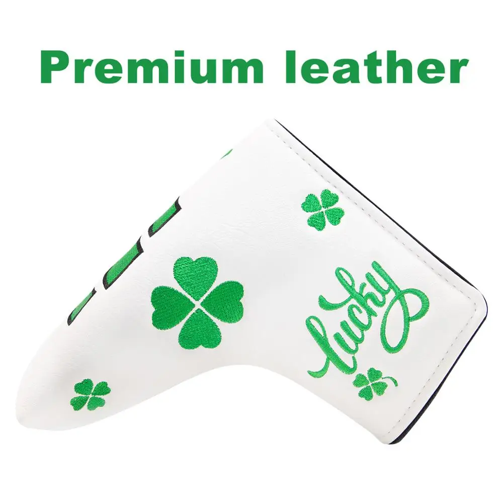 Чехол для клюшки гольфа Golf Blade Putter головные уборы чехол головки кожаный Магнитный