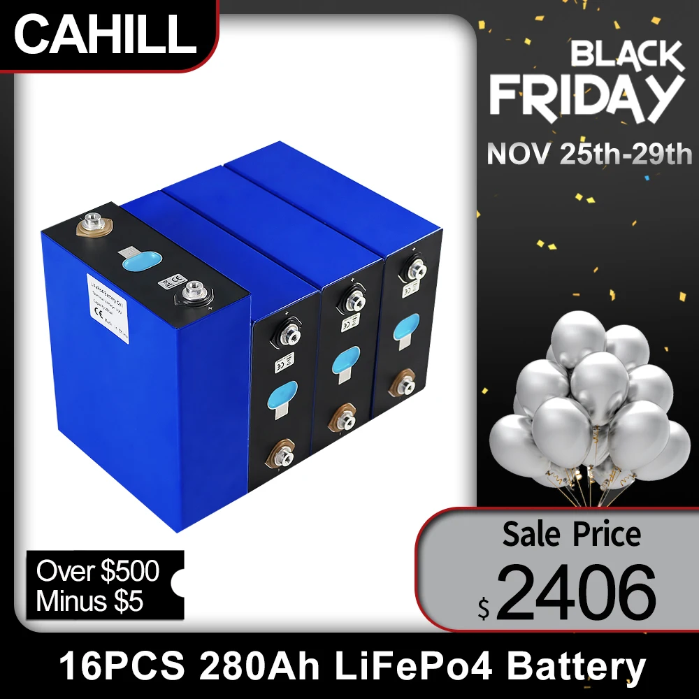 

16 шт., литий-железо-фосфатные батарейки, 3,2 В, 3,2 А · ч