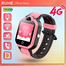 H01  Smart Watch kids 4G GPS WIFI Video Call SOS IP67 Waterproof Child Smartwatch Camera Monitor Tracker Location Phone Watch