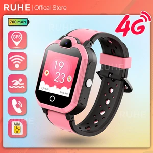 h01 smart watch kids 4g gps wifi video call sos ip67 waterproof child smartwatch camera monitor tracker location phone watch free global shipping