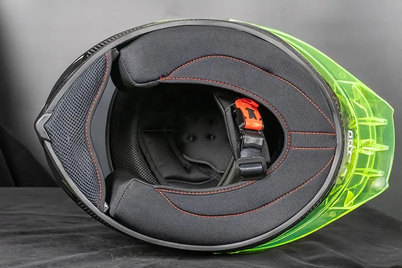 Мотоциклетный шлем флуоресцентная линия Сертификация ECE оригинал | Автомобили и