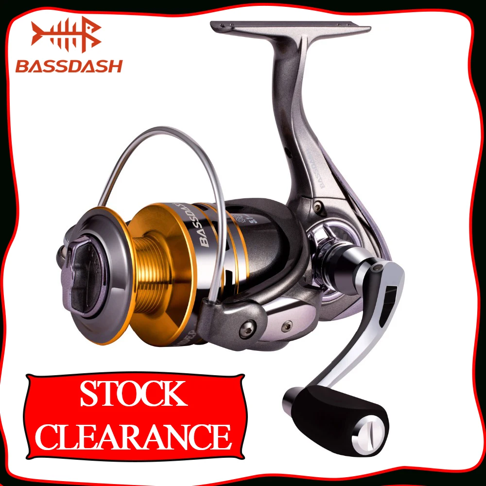 Рыболовная катушка для спиннинга Bassdash 9 + 1 коррозионно стойкие подшипники