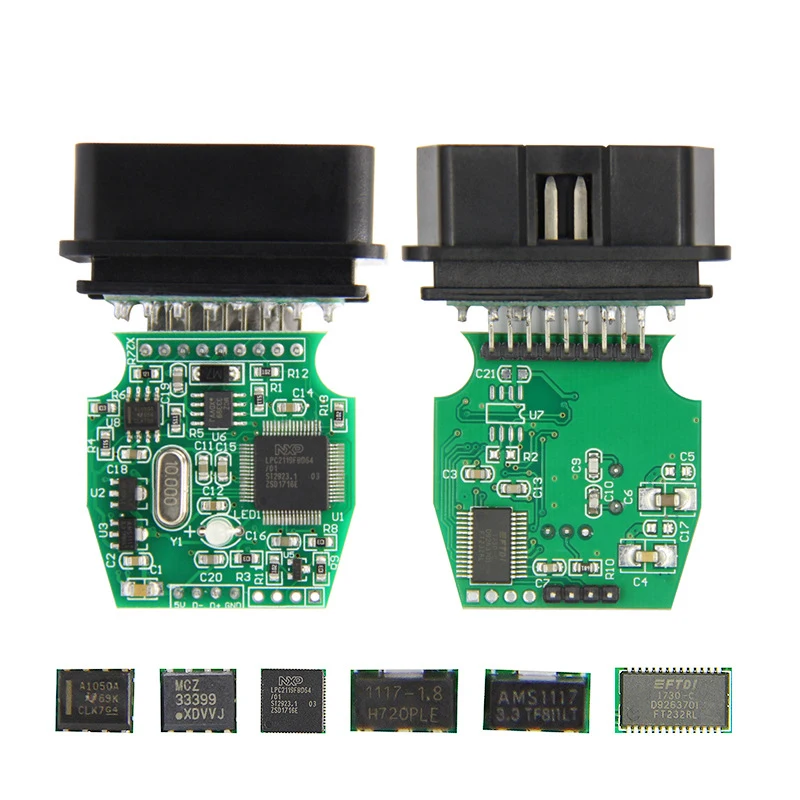 Mini INPA DCAN VCI OBD Автомобильный диагностический сканер Разъем компьютерный тестер
