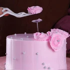 Ножницы для безопасного украшения ногтей, поддон для выпечки, помадки, цветов