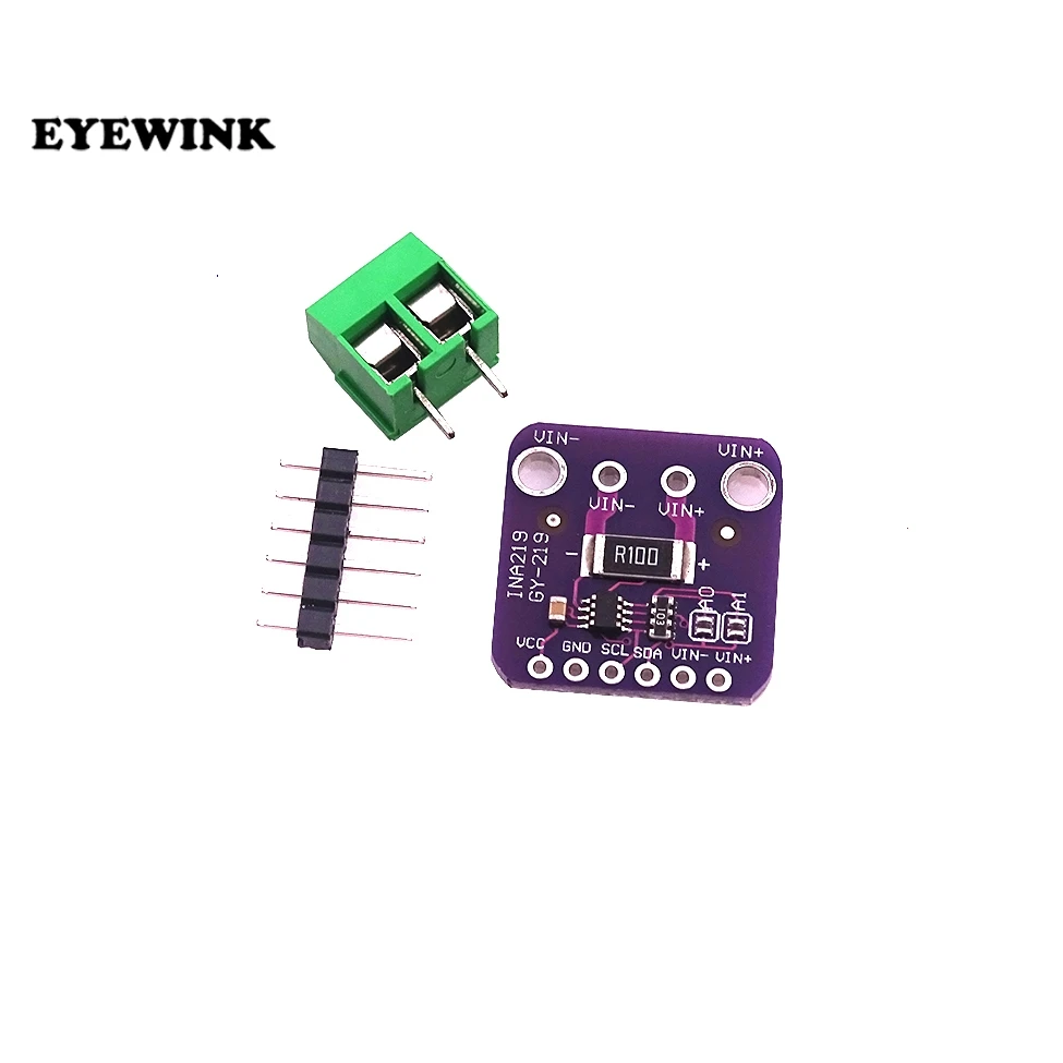 Двухнаправленный модуль датчика мониторинга тока/мощности с интерфейсом INA219 I2C