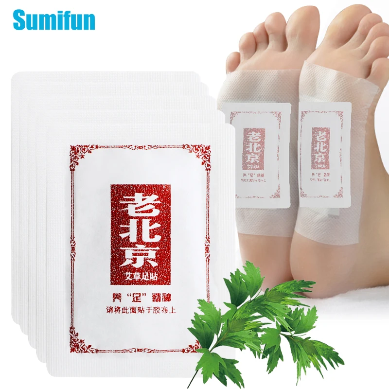 

6Pcs Foot Patch Wormwood Moxibustion Plaster Lose Weight Body Detox Improve Sleep Quality Eliminate Fatigue Chinese Healthcare