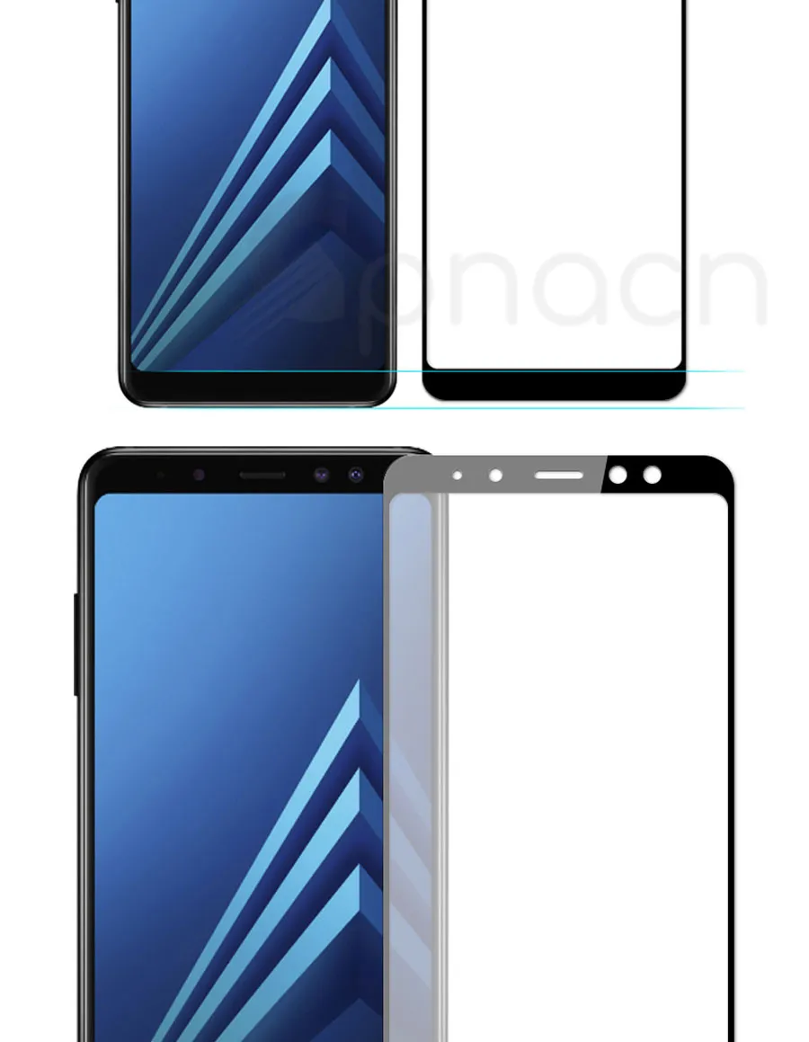 9D закаленное стекло для samsung Galaxy A3 A5 A7 A5 A7 A9 A6 A8 Plus Защитная пленка для экрана